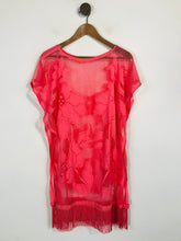 Load image into Gallery viewer, Lipsy London Women's Lace Sheer Shift Dress | S UK8 | Pink