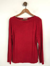 Load image into Gallery viewer, Oasis Women's Long Sleeve T-Shirt | M UK10-12 | Red