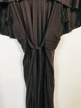 Load image into Gallery viewer, Monsoon Women's V Neck Sheath Dress | UK16 | Brown