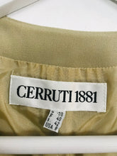 Load image into Gallery viewer, Cerruti 1881 Women’s 100% Silk Sleeveless Blouse | FR40 UK 10-12 | Brown