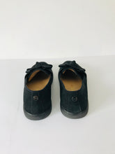 Load image into Gallery viewer, Russell & Bromley Women’s Bow Slip-On Loafers | 39 UK6 | Black