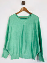 Load image into Gallery viewer, NRBY Women's Cashmere Balloon Sleeve Jumper | M UK10-12 | Green