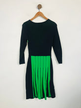 Load image into Gallery viewer, Michael Kors Women's Striped Pleated A-Line Dress | US0 UK8 | Multicoloured