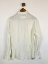 Load image into Gallery viewer, Armani Jeans Men's Silk Blend Long Sleeve Button-Up Shirt | XL | White