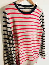 Load image into Gallery viewer, Oasis Women's Striped Jumper | M UK10-12 | Multicoloured
