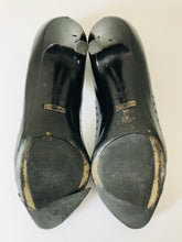 Load image into Gallery viewer, Armani Women's Leather Court Heels | 38.5 UK5.5 | Black