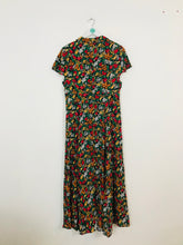 Load image into Gallery viewer, Zara Woman Women’s Floral Button Up Maxi Dress | L UK14 | Multicoloured
