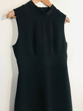 Load image into Gallery viewer, Phase Eight Women's High Neck A-Line Dress | UK12 | Black