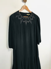 Load image into Gallery viewer, Biba Women's A-Line Midi Dress | UK18 | Black
