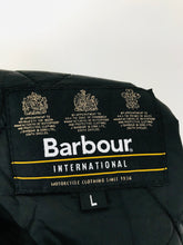 Load image into Gallery viewer, Barbour Men’s Quilted Bomber Jacket | L | Black