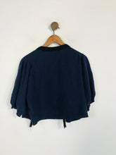 Load image into Gallery viewer, Monsoon Women's Embroidered Cardigan | UK18 | Blue