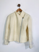 Load image into Gallery viewer, Sisley Women's Wool Bomber Jacket | UK8 | Beige