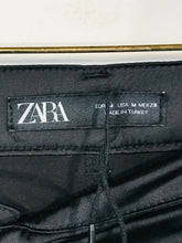 Load image into Gallery viewer, Zara Women's High Waist Cargo Casual Trousers | M UK10-12 | Black