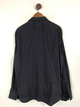 Load image into Gallery viewer, Hugo Boss Men's Cotton Striped Button-Up Shirt | XL | Blue