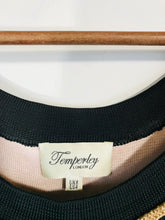 Load image into Gallery viewer, Temperley Women's Striped Shift Dress | UK8 | Pink