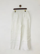 Load image into Gallery viewer, Fenn Wright Manson Women’s Straight Summer Trousers | UK14 | White