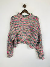Load image into Gallery viewer, Free People Women's High Neck Knit Jumper | M UK10-12 | Multicoloured