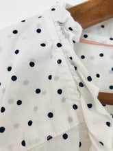 Load image into Gallery viewer, Boden Women's Polka Dot Button Up Blouse | UK22 | White