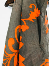 Load image into Gallery viewer, Renato Balestra Women's Cotton Floral Scarf | OS | Brown