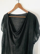 Load image into Gallery viewer, Wrap Women's Boho T-Shirt | UK14-16 | Grey