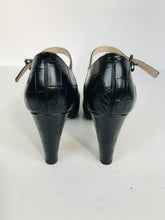 Load image into Gallery viewer, Clarks Women's Leather Court Heels | UK5.5 | Black