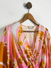 Load image into Gallery viewer, Queen B London Women's Floral Ruffle Mini Dress | UK10 | Multicoloured