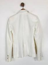 Load image into Gallery viewer, Zara Women's Knit Blazer Jacket | XS UK6-8 | White