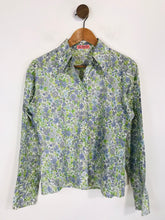 Load image into Gallery viewer, Marilyn Moore Women's Cotton Floral Button-Up Shirt | UK10 | Multicoloured