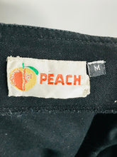 Load image into Gallery viewer, Peach Women's Cotton Graphic A-Line Skirt | M UK10-12 | Black