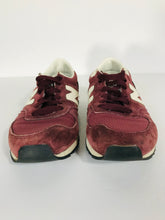 Load image into Gallery viewer, New Balance Women's Suede Trainers | UK6 | Red