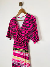 Load image into Gallery viewer, Emilio Pucci Women's Wrap Printed A-Line Dress | UK10 | Multicolour