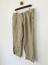 Load image into Gallery viewer, Fatface Women's Linen Crop Culottes Trousers | UK14 | Brown