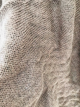 Load image into Gallery viewer, Oui Moments Women's Oversized V Neck Short Sleeve Jumper | UK12 | Brown