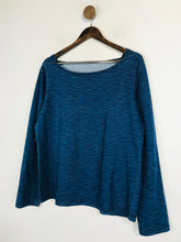 Load image into Gallery viewer, Denham Women's Square Neck Blouse | L UK14 | Blue