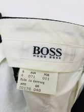 Load image into Gallery viewer, Hugo Boss Men’s Wool Suit Trousers | 4 W32 L30 | Black