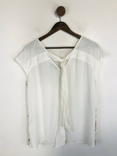 Load image into Gallery viewer, Mint Velvet Women's Sequin Blouse | UK12 | White