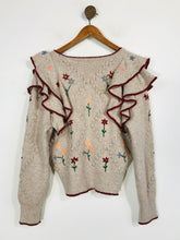 Load image into Gallery viewer, Zara Women's Floral Ruffle Cardigan | L UK14 | Multicoloured