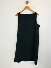 Load image into Gallery viewer, Eileen Fisher Women's Square Neck Sheath Dress | L UK14 | Black