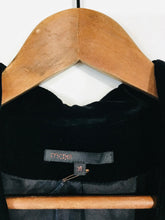 Load image into Gallery viewer, Maje Women's Velvet Sequin Blazer Jacket | EU36 UK8 | Black