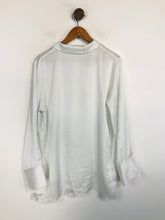 Load image into Gallery viewer, Zara Women's Satin Button-Up Blouse | L UK14 | White