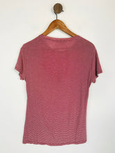 Load image into Gallery viewer, Zara Women's Striped T-Shirt | S UK8 | Red
