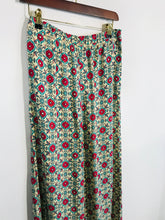 Load image into Gallery viewer, Zara Women's Floral Wide Leg Casual Trousers | M UK10-12 | Multicoloured