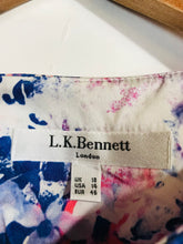 Load image into Gallery viewer, LK Bennett Women's Silk Floral Blouse | UK18 | Pink