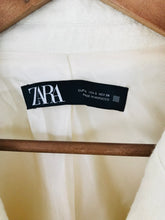 Load image into Gallery viewer, Zara Women's Oversized Overcoat Coat | S UK8 | White