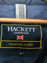 Load image into Gallery viewer, Hackett London Men’s Velospeed Waterproof Jacket | XL | Blue