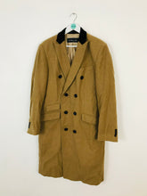 Load image into Gallery viewer, The Platinum Tailor Men’s Wool Cashmere Overcoat | M | Brown