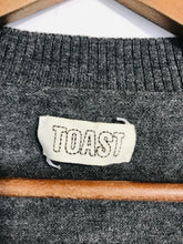 Load image into Gallery viewer, Toast Women's Wool Alpaca Cardigan | UK14 | Grey