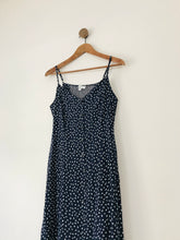 Load image into Gallery viewer, Warehouse Women’s Button-Up Midi Dress | UK12 | Blue