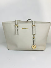 Load image into Gallery viewer, Michael Kors Women's Leather Shoulder Bag | W20 H12 | Cream