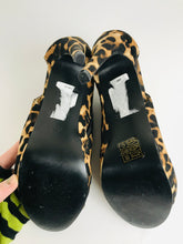 Load image into Gallery viewer, Wallis Women's Leopard Print Heels | UK6 | Multicoloured